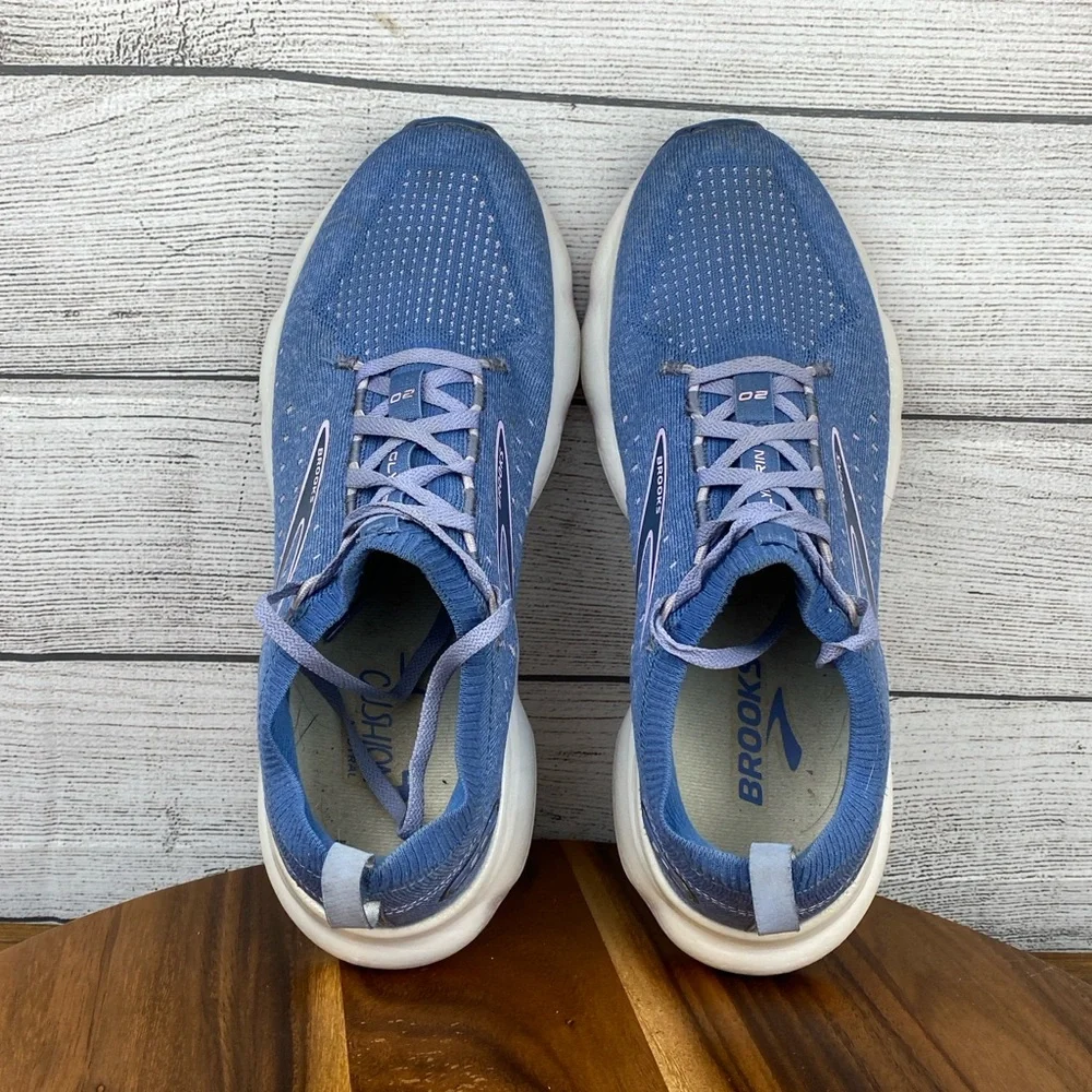 Brooks Glycerin 20 Women's Blue Athletic Running Shoes